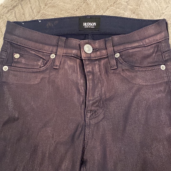 ⭐️Leather Coated Huston Jeans - Picture 3 of 6